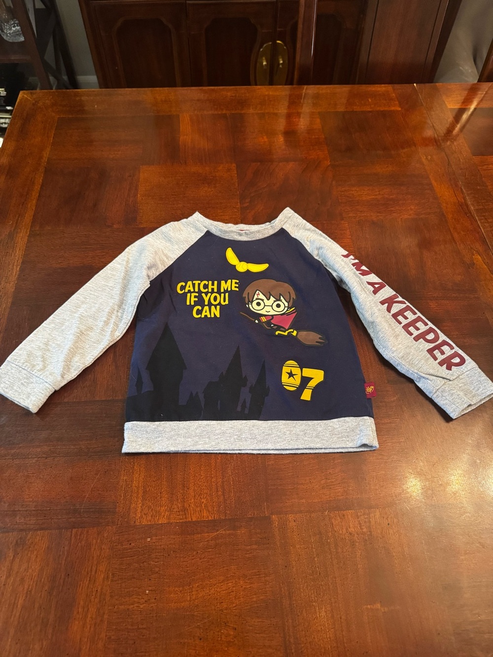 Harry Potter I'm a Keeper Toddler Size 3 T-Shirt Top